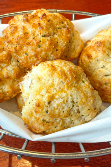 Keto Cheddar Bay Biscuits