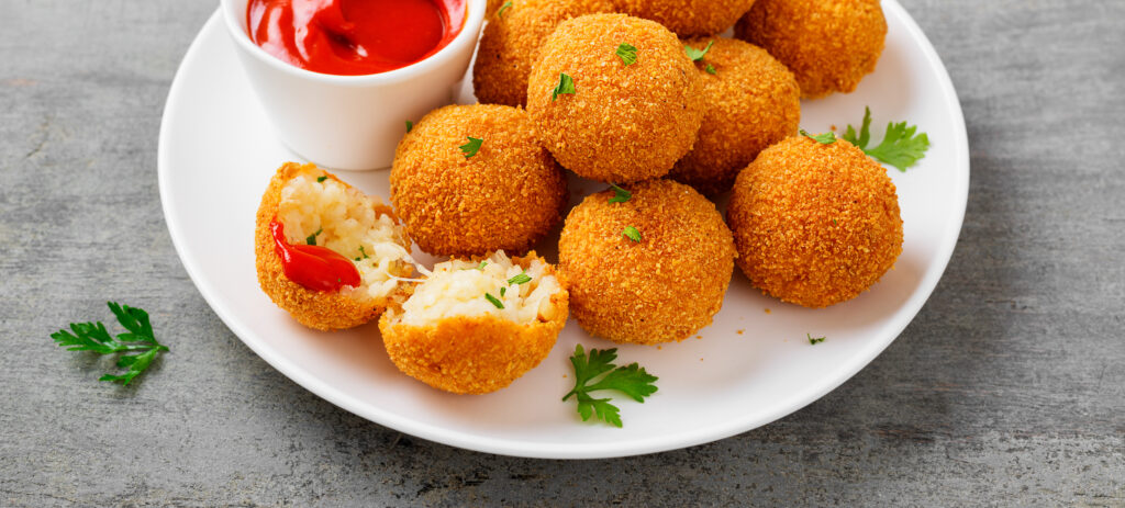 Low Carb Crispy Cheese Balls 1