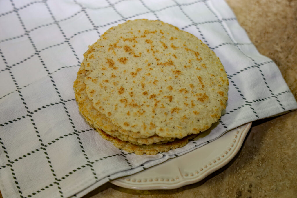  Low Carb, Vegan Keto Almond Flour Tortillas 2