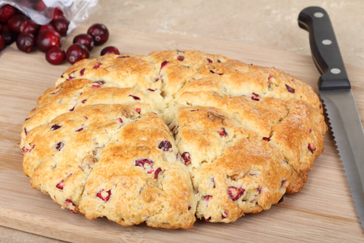 Keto Cranberry Scones