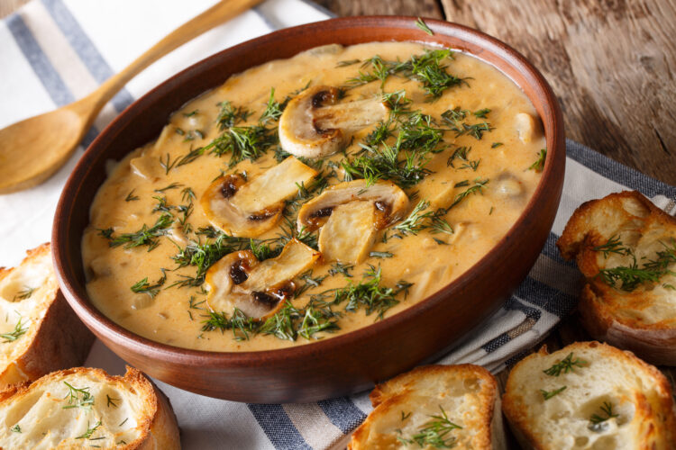 Hungarian mushroom Soup