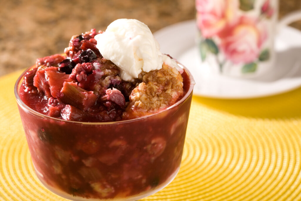 Keto Blueberry Cobbler 1