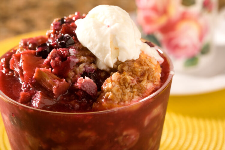 Keto Blueberry Cobbler