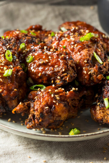 Keto korean Chicken Wings