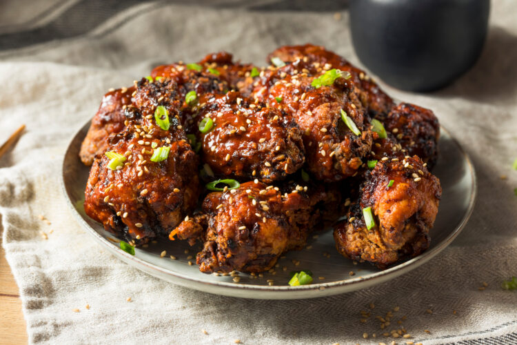 Keto korean Chicken Wings